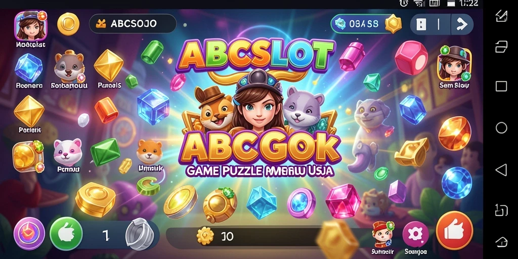 Tampilan gameplay menantang di ABCSLOT dengan berbagai teka-teki yang menarik.