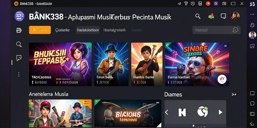 Tangkapan layar gameplay <strong>BANK338</strong> menampilkan aksi seru dalam permainan musik.