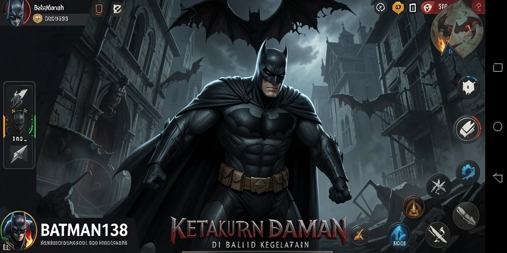 Gambaran menakutkan di dalam game dengan atmosfer yang mencekam.