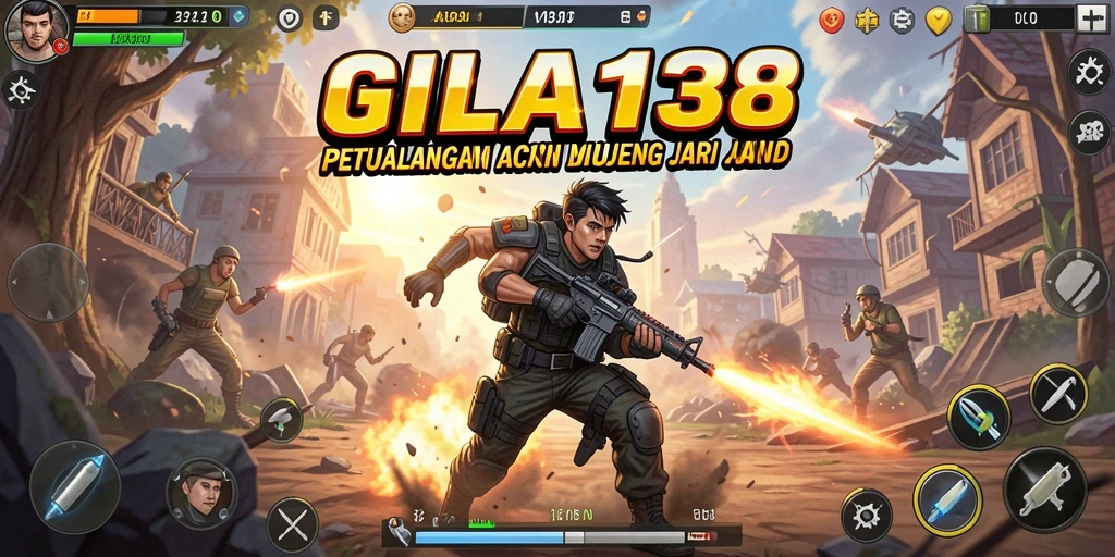 Tampilan gameplay aksi yang memukau di GILA138 dengan pertarungan mendebarkan.