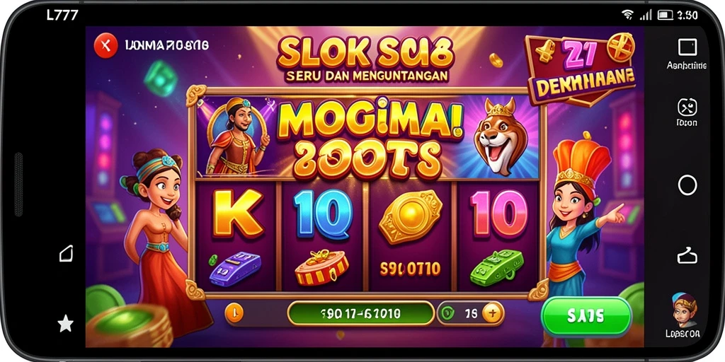 Tampilan gameplay L777 yang memukau dan penuh warna.