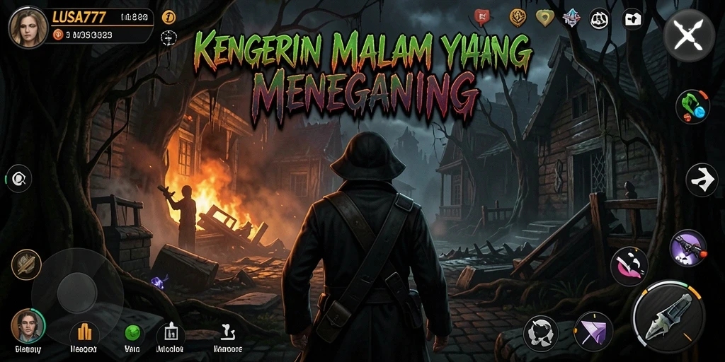 Gameplay menakutkan dengan atmosfer Horror yang mendalam.