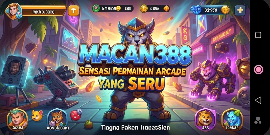 Tampilan gameplay MACAN388 yang seru dan menantang.