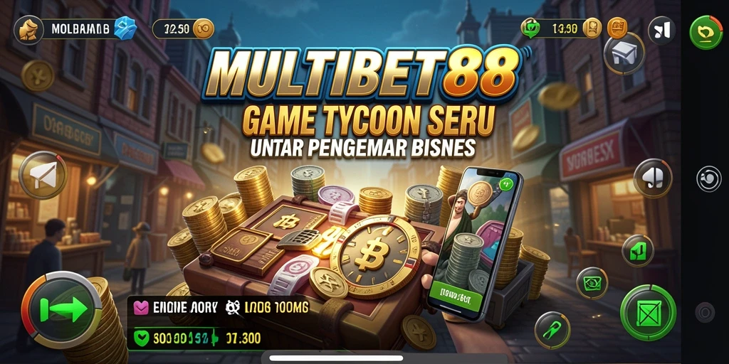 Tampilan seru dari gameplay MULTIBET88 yang penuh strategi Tycoon.