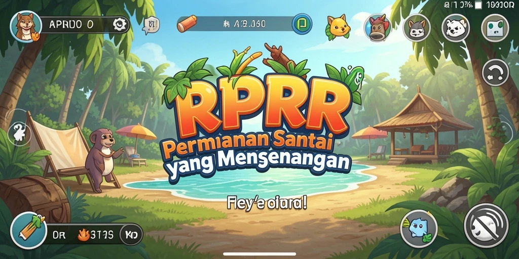 Screenshot RPRR menampilkan gameplay yang penuh warna dan menawan.