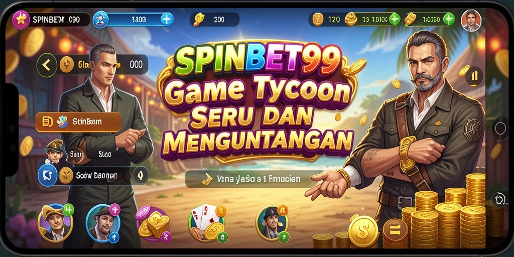 Screenshot gameplay SPINBET99 menampilkan momen seru bermain Tycoon.