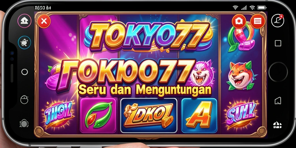 Tampilan gameplay Slot yang menegangkan dan penuh warna.