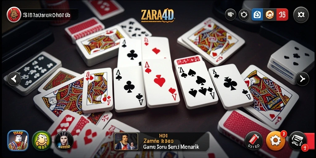 Tampilan gameplay ZARA4D yang seru dan menantang.